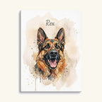 Custom Unframed Pet Canvas