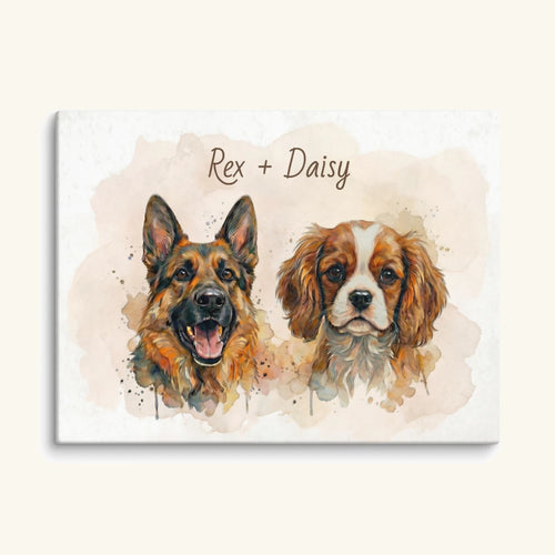 Custom Unframed Pet Canvas