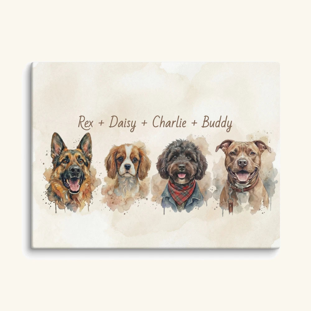 Custom Unframed Pet Canvas