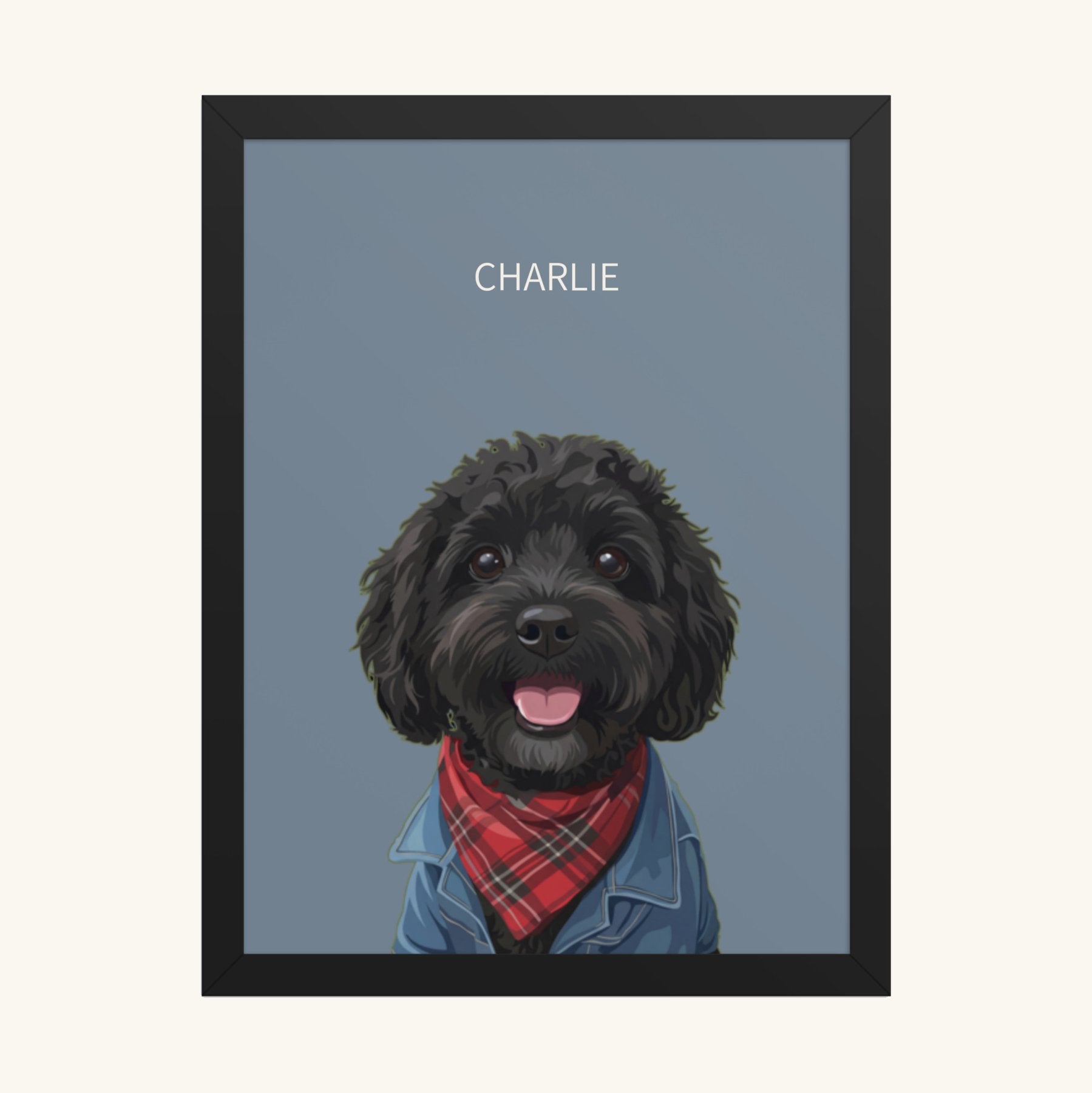 Custom Modern Pet Poster