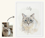 Custom Framed Pet Canvas