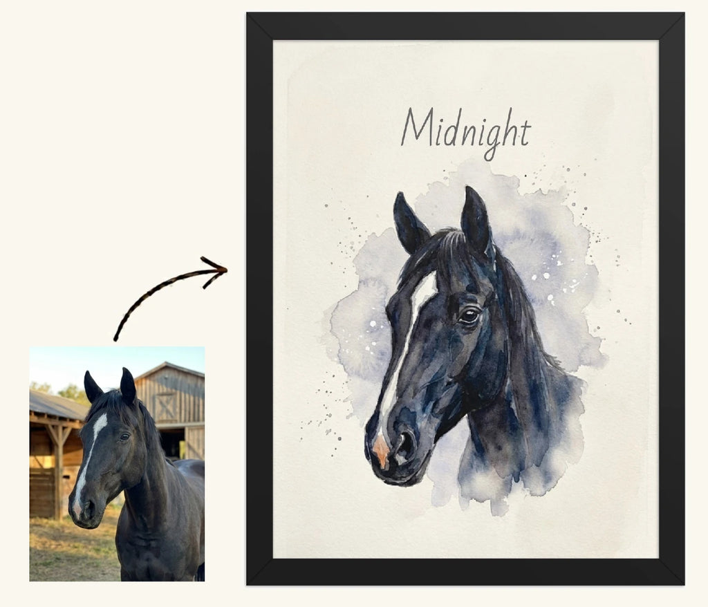 Custom Framed Pet Poster