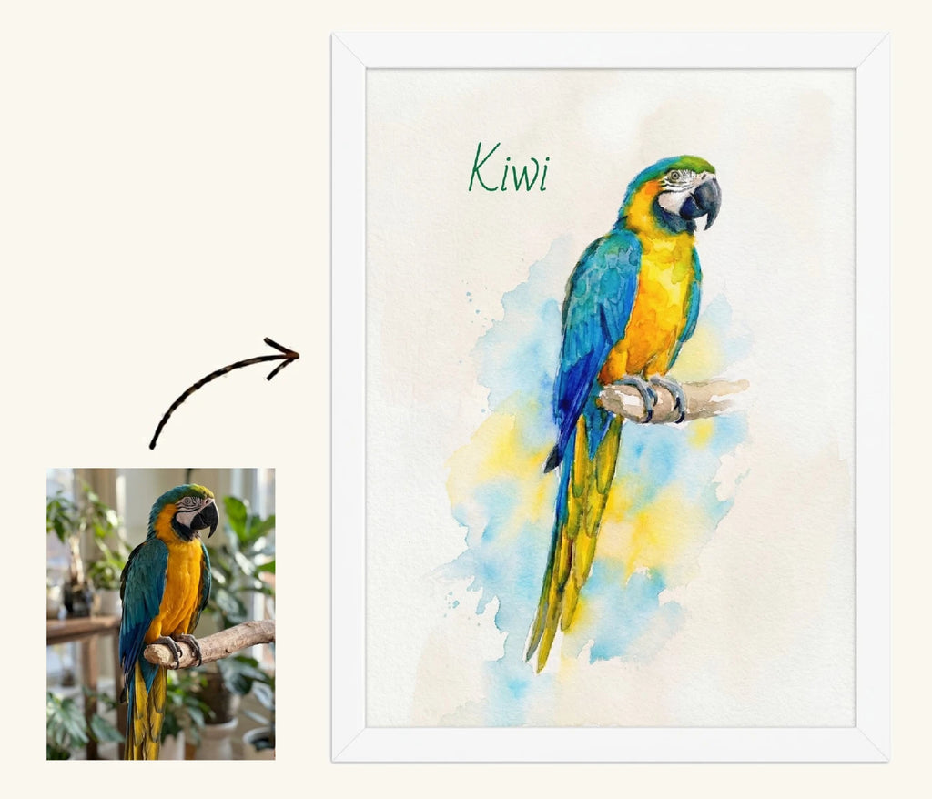 Custom Framed Pet Poster