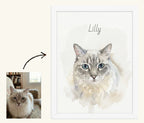 Custom Framed Pet Poster