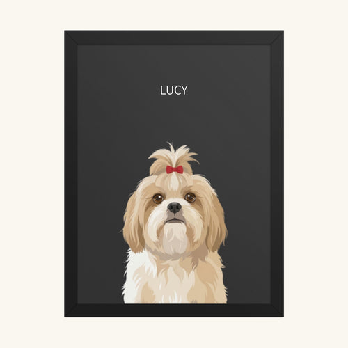 Custom Modern Pet Poster