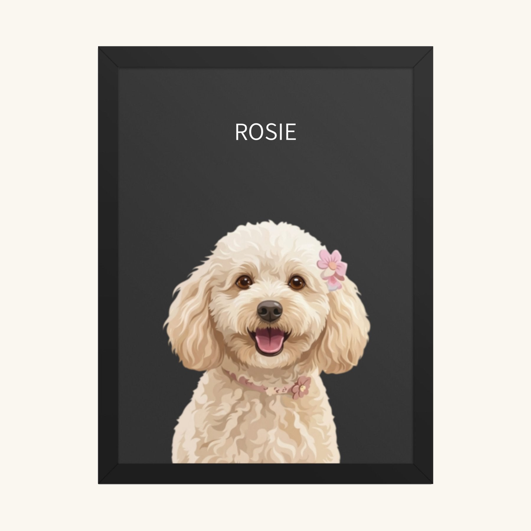 Custom Modern Pet Poster