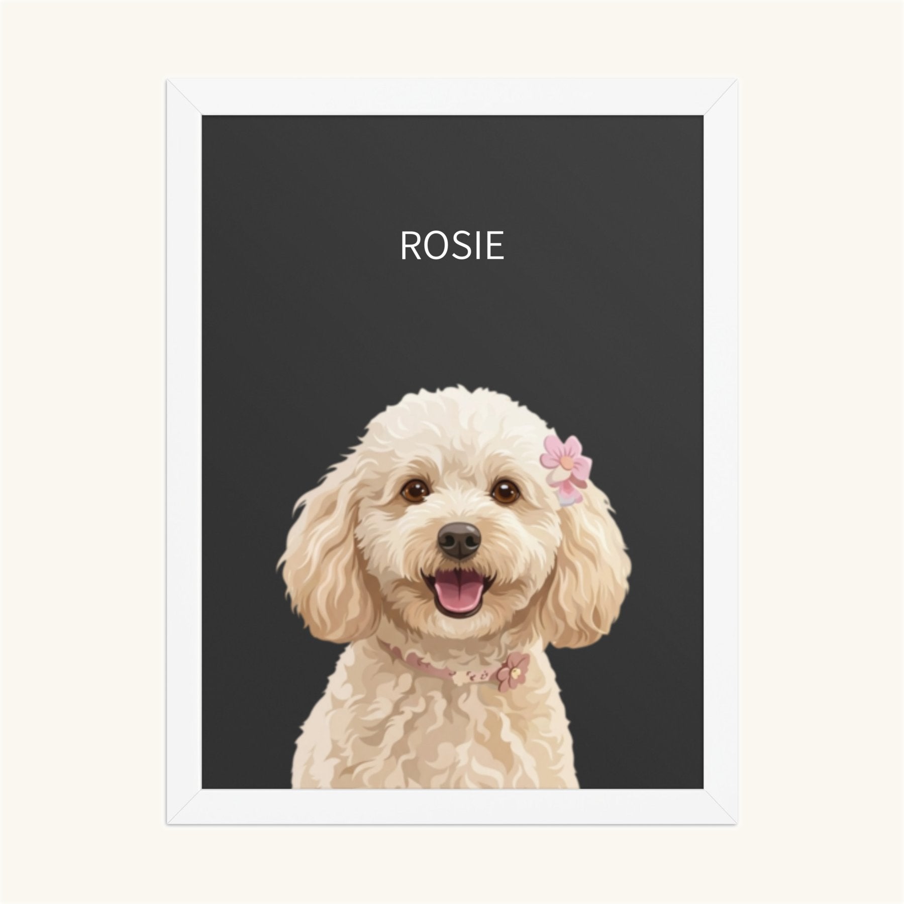 Custom Modern Pet Poster