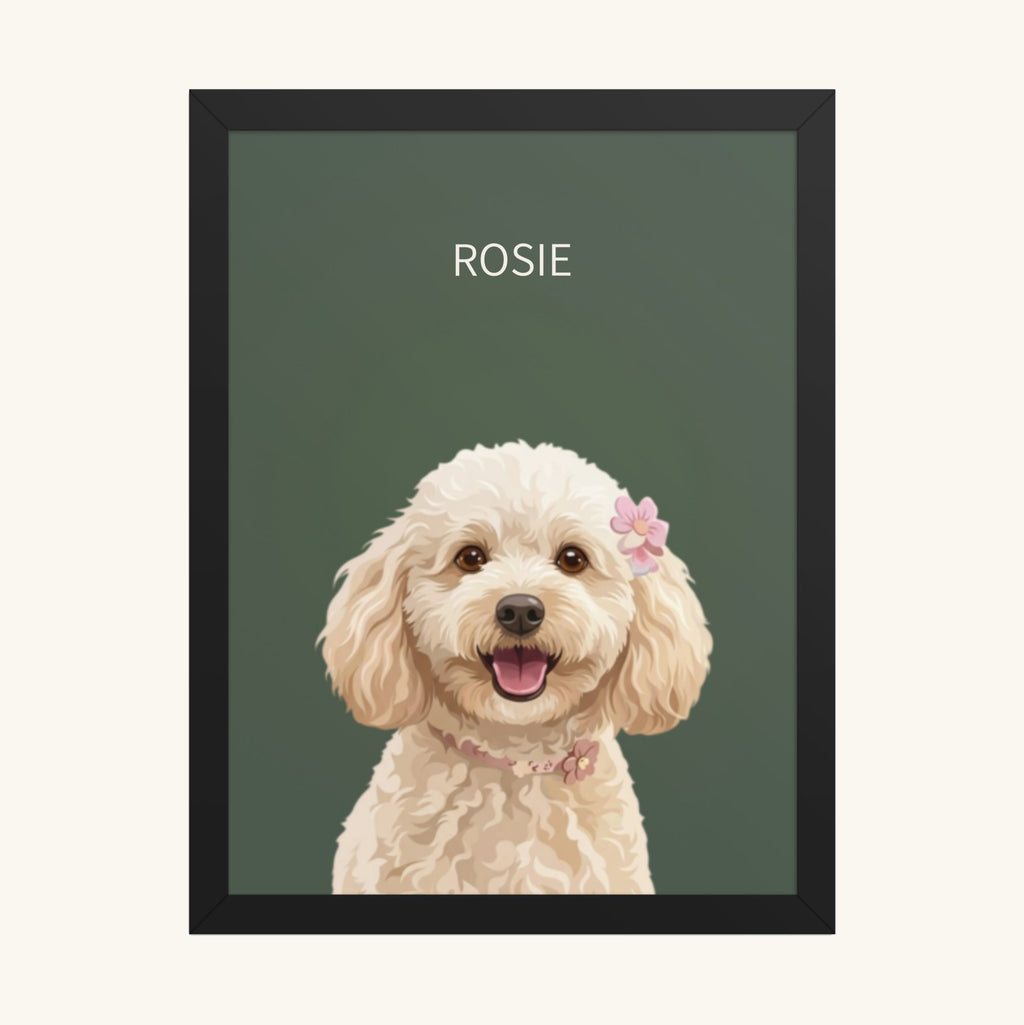 Custom Modern Pet Poster