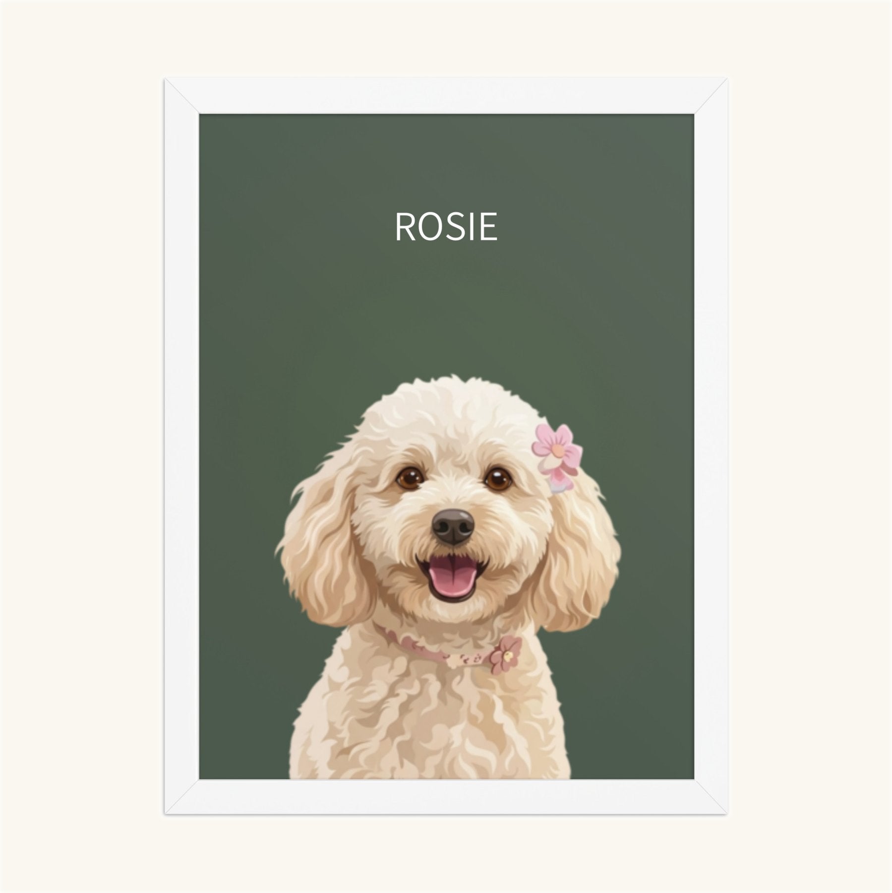 Custom Modern Pet Poster