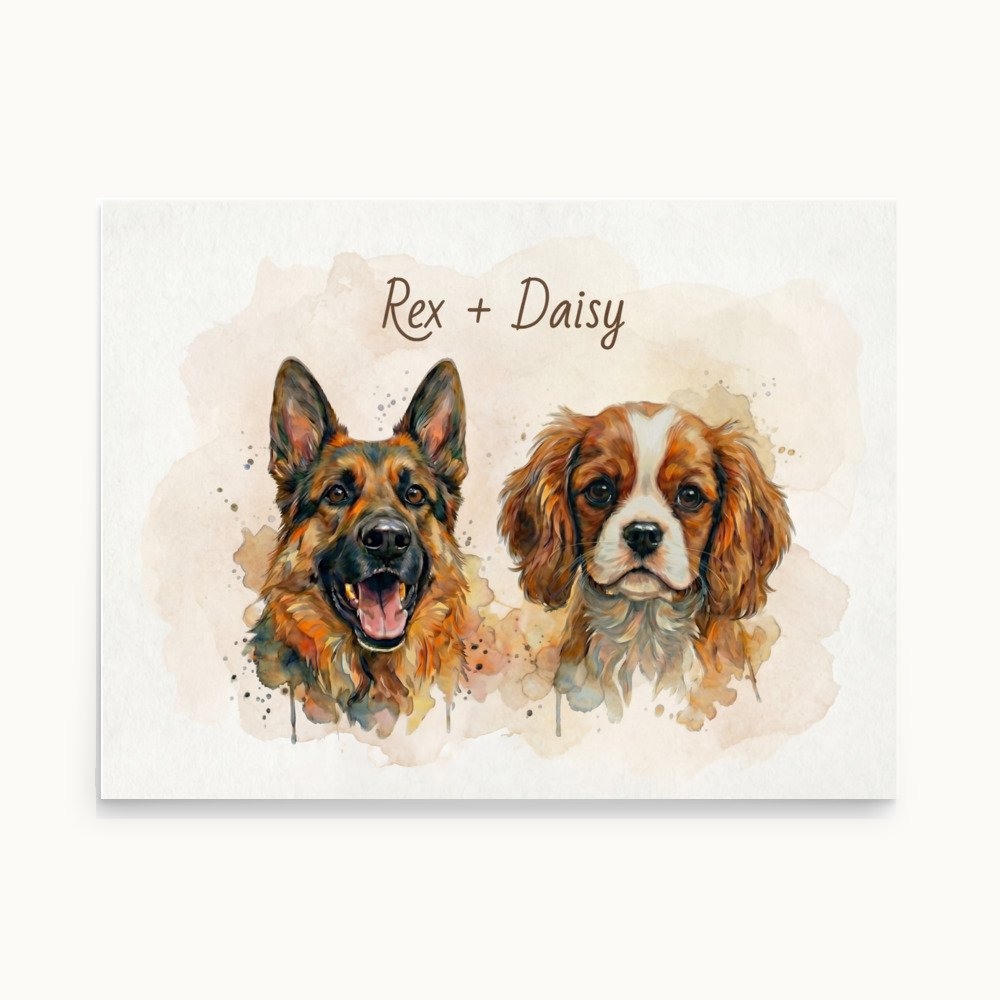 Custom Unframed Pet Poster