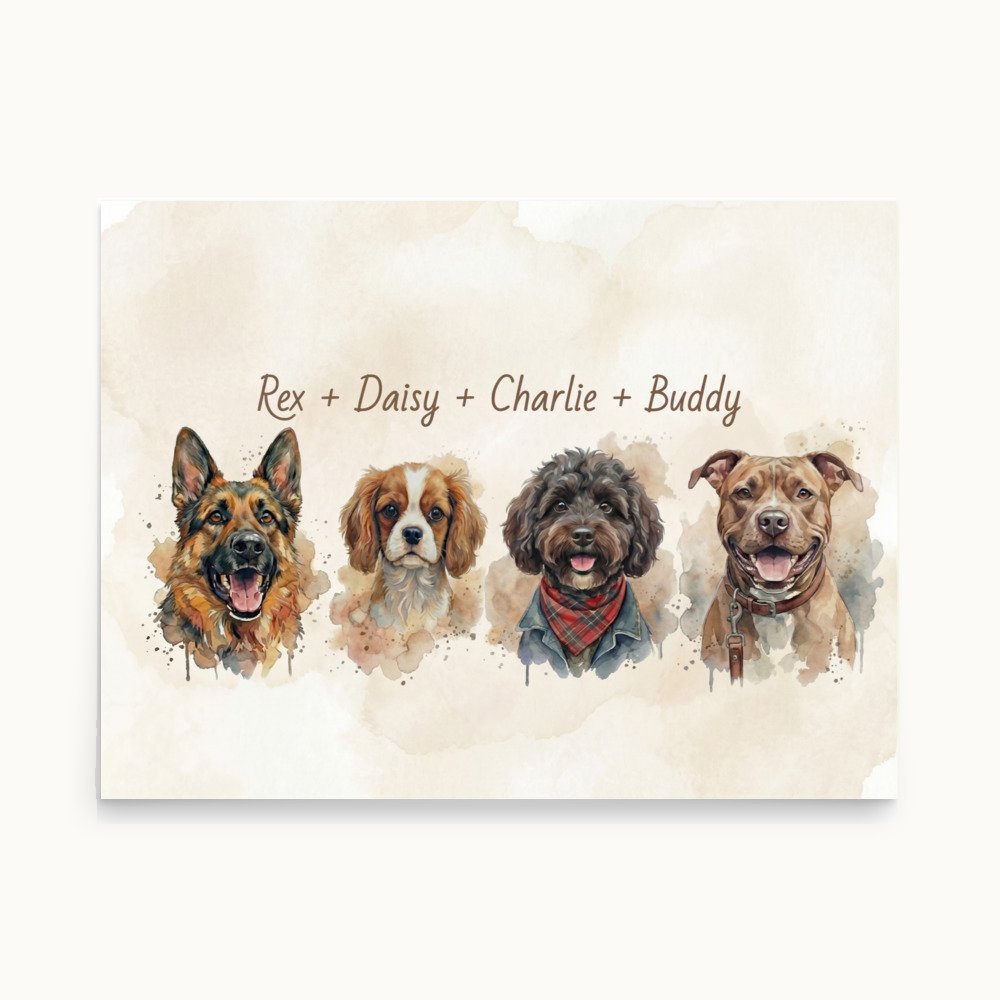Custom Unframed Pet Poster