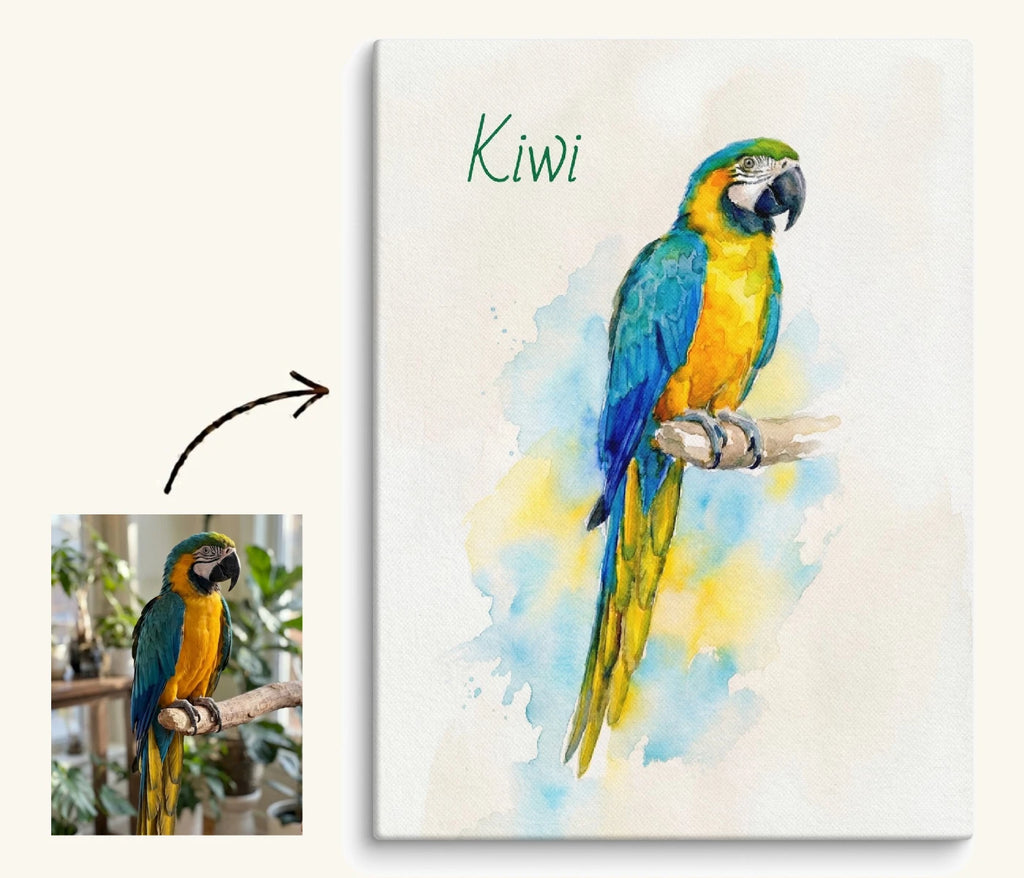 Custom Unframed Pet Canvas